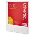 Office Jansan | Universal UNV20815 11 in. x 8.5 in. 5-Tab Deluxe Write-On/Erasable Tab Index - White (1 Set) image number 2