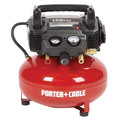 Portable Air Compressors | Factory Reconditioned Porter-Cable C2002R 0.8 HP 6 Gallon Oil-Free Pancake Air Compressor image number 0
