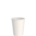 Cups and Lids | Dart DWTG8W Thermoguard 8 oz. Insulated Paper Hot Cups - White Sustainable Forest Design (40/Pack) image number 0