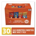 Snacks | Frito-Lay 028400480666 Doritos and Cheetos Variety Pack - Assorted Flavors/Sizes (30/Carton) image number 1
