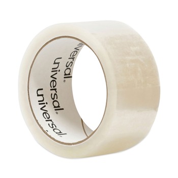 PACKING TAPES | Universal UNV61000 1.88 in. x 54.6 yds. 3 in. Core General Purpose Box Sealing Tape - Clear (1 Roll)