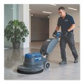 Cleaning Cloths | Boardwalk BWK4017BLA 17 in. Diameter Stripping Floor Pads - Black (5/Carton) image number 3