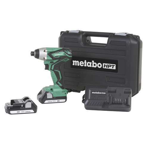 Factory Reconditioned Metabo HPT WH18DGLM 18V Variable Speed Lithium-Ion 1/4 in. Cordless Impact Driver Kit (1.3 Ah) image number 0