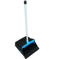 Cleaning Cloths | Impact T0013-01 LobbyMaster 11.72 in. Wide Plastic Dust Pan - Blue/Black image number 0