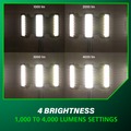 Work Lights | Metabo HPT UB18DGQ4M 18V MultiVolt 4000 Lumen LED Lithium-Ion Cordless Tripod Site Light (Tool Only) image number 8