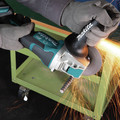 Makita XAG26Z 18V LXT Brushless Lithium-Ion 4-1/2 in. / 5 in. Cordless Paddle Switch X-LOCK Angle Grinder with AFT (Tool Only) image number 16