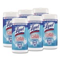 Bulk Savings Pricing 2 | LYSOL Brand 19200-89346 7 in. x 7.25 in. 1-Ply Disinfecting Wipes - Crisp Linen/White (6/Carton) image number 0