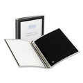 Office Jansan | Avery 15767 Flexi-View 11 in. x 8.5 in. 3-Rings 0.5 in. Capacity Binder with Round Rings - Black image number 4