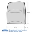 Cleaning & Janitorial Supplies | Kimberly-Clark Professional 09996 Sanitouch Hard Roll Towel Dispenser, 12 63/100w X 10 1/5d X 16 13/100h, Smoke image number 3