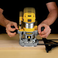 Compact Routers | Dewalt DWP611PK 110V 7 Amp Variable Speed 1-1/4 HP Corded Compact Router with LED Combo Kit image number 2