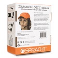 Office Jansan | Spracht HS2019 ZuM Maestro DECT Binaural Over The Head Headset - Black image number 2