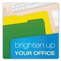 File Folders | Pendaflex R152 1/3 ASST 0.75 in. Expansion Double-Ply Reinforced 1/3-Cut Top Tab Colored File Folders - Letter/Assorted Colors (100/Box) image number 2