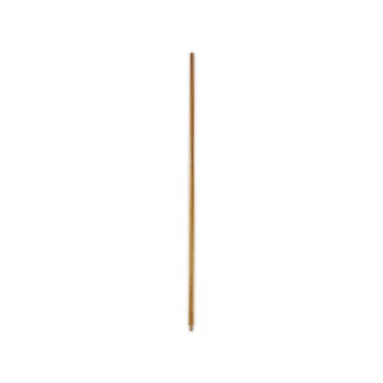 Rubbermaid Commercial 0.94 in. Diameter x 60 in. Wood Threaded-Tip Broom/Sweep Handle - Natural