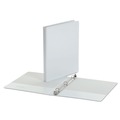 Office Jansan | Universal UNV20952 3 Ring 0.5 in. Capacity Economy Round Ring View Binder - White image number 3