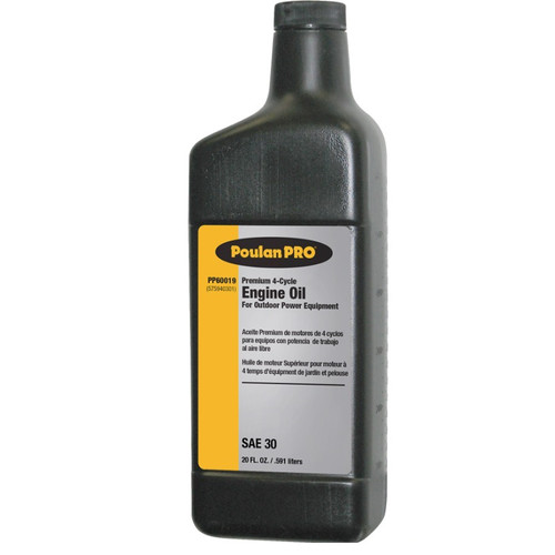 Lubricants and Cleaners | Poulan Pro 575940301 20 oz. 4-Cycle Engine Oil image number 0