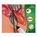 Permanent Markers | Crayola 588201 Broad Bullet Tip Non-Washable Marker - Assorted Classic Colors (256/Box) image number 6