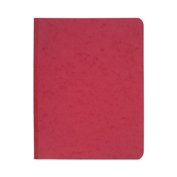 ACCO 8.5 in. x 11 in. 3 in. Capacity Two-Piece Prong Fastener Pressboard Report Cover with Tyvek Reinforced Hinge - Red