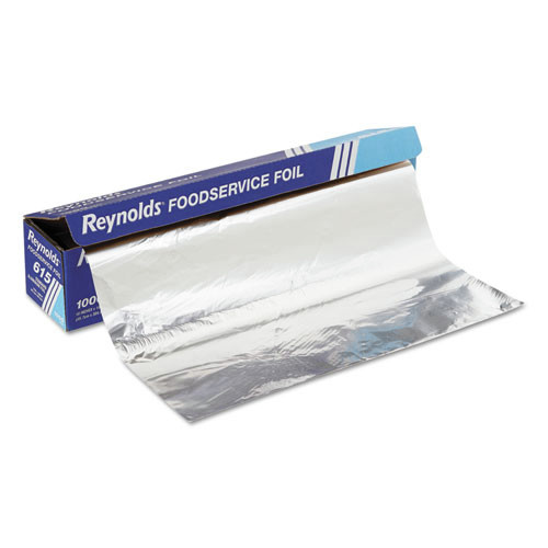 Reynolds Wrap 000000000000000615 18 in. x 1000 ft. Standard Aluminum Foil Roll - Silver (1 Roll/Carton) image number 0