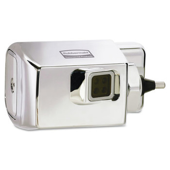 URINAL AND URINAL PARTS | Rubbermaid Commercial FG401186A Auto Flush Side-Mount Urinal Flushing System - Polished Chrome
