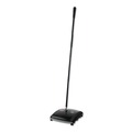 Cleaning & Janitorial Supplies | Rubbermaid Commercial FG421388BLA 44 in. Steel/Plastic Handle Dual Action Sweeper - Black/Yellow image number 0