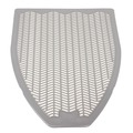 Cleaning & Janitorial Supplies | Impact 1525 17.5 x 20.38 Nonslip Disposable Urinal Floor Mat - Orchard Zing Scent/Gray (6/Carton) image number 0