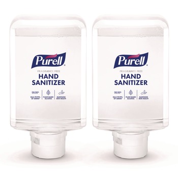 PURELL 1,200 mL Advanced Foam Hand Sanitizer Refill for ES10 Automatic Dispensers - Fragrance-Free (2/Carton)