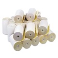  | PM Company 8785 Impact Printing 4.5 in. x 90 ft. Carbonless Paper Rolls - White/Canary (24/Carton) image number 0