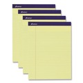 Cleaning & Janitorial Supplies | Ampad 20-215 8.5 in. x 11.75 in. Sheets (50) Legal Ruled Pads - Canary-Yellow Sheets (4/Pack) image number 0