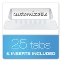 File Folders | Pendaflex 81603 1/5-Cut Tabs Letter Size Colored Hanging Folders - Blue (25/Box) image number 3