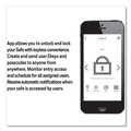 Safes | Honeywell 5403 15 x 11.8 x 11.8 Bluetooth Smart Safe with Touch Screen - Black image number 3