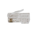Electronics | Klein Tools VDV826-703 Pass-Thru RJ45 CAT6 Gold Plated Modular Data Plug (50-Pack) image number 2
