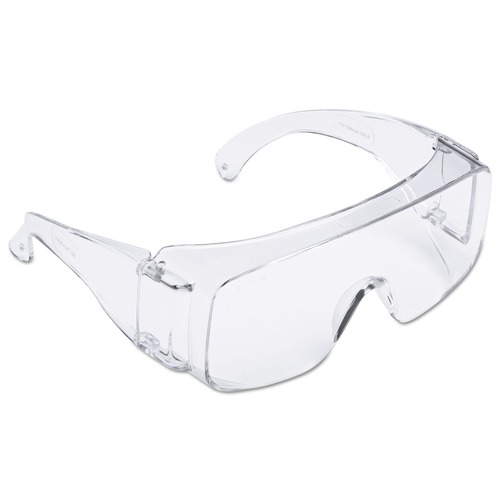Eye Protection | 3M TGV01-100 Tour-Guard V Protective Frameless OTG Eyewear - Clear Single Lens (100/Carton) image number 0