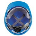 Hard Hats | MSA 475359 V-Gard Slotted Cap with Fas-Trac III Suspension - Blue image number 1
