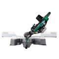 Miter Saws | Factory Reconditioned Hitachi C12RSH2 15 Amp 12 in. Dual Bevel Sliding Compound Miter Saw with Laser Marker image number 3