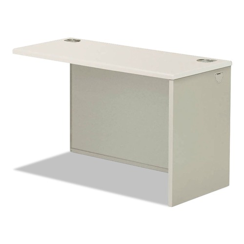 Office & Office Supplies | HON H38945R.B9.Q 38000 Series 33.75 in. x 65 in. x 4.19 in. Right Return Shell - Silver Mesh/Light Gray image number 0