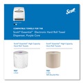 Paper Towel Holders | Scott 48858 Essential 12.7 in. x 9.57 in. x 15.76 in. Electronic Hard Roll Towel Dispenser - White (1/Carton) image number 8