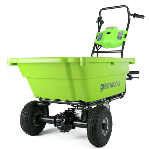 Tool Carts | Greenworks 7400802 GC40L410 40V Garden Cart with 4Ah Battery and Charger image number 0
