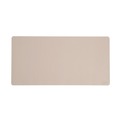 Desk Accessories & Office Organizers | Smead 64831 31.5 x 15.7 Vegan Leather Desk Pads - SandStone image number 0