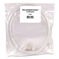 Cleaning & Janitorial Accessories | Boardwalk 710050 0.5 in. x 6 ft. PDC Hose Kit - Clear/Green (1-Kit) image number 2