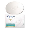 Hand Soaps | Dove CB613789 4.5 oz. Sensitive Skin Bath Bar - Unscented (72/Carton) image number 3