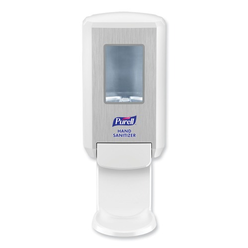 Bulk Savings Pricing 2 | PURELL 5121-01 6.12 in. x 4.48 in. x 10.81 in. 1200 mL CS4 Hand Sanitizer Dispenser - White (1/Carton) image number 0