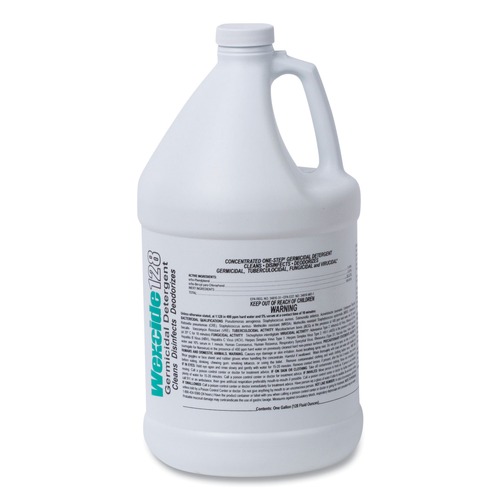 Office Jansan | Wexford Labs 211000EA Wex-Cide 128 oz. Bottle Concentrated Disinfecting Cleaner - Nectar Scent image number 0