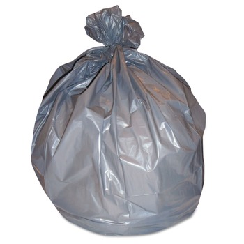 Heritage H56   G 44 in. x 55 in. 40.64 mic. 56-Gallon Right Sack Can Liners - Gray (100/Carton)