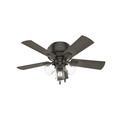 Ceiling Fans | Hunter 52153 42 in. Crestfield Noble Bronze Ceiling Fan with Light image number 1