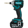 Impact Drivers | Makita XDT09MB 18V LXT 4.0 Ah Cordless Lithium-Ion Brushless Quick-Shift 3-Speed Impact Driver Kit image number 2