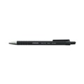  | Universal UNV15510 1 mm Black Barrel Retractable Ballpoint Pens - Medium, Black (1 Dozen) image number 2
