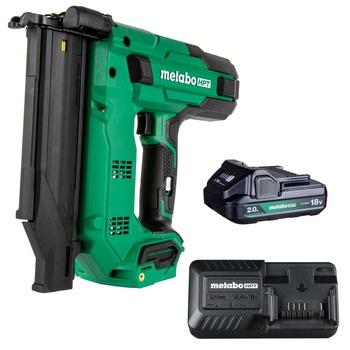 Metabo HPT 18V MultiVolt 18 ga. Cordless Compact Brad Nailer Kit (2 Ah)