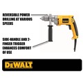 Drill Drivers | Factory Reconditioned Dewalt DW235GR 7.8 Amp 0 to 850 RPM Variable Speed 1/2 in. Corded Drill image number 8