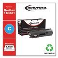 Ink & Toner | Innovera IVRTN331C 1500 Page-Yield, Replacement for Brother TN331C, Remanufactured Toner - Cyan image number 1