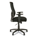  | Alera ALEET4117B Etros Series 18.11 in. to 22.04 in. Seat Height High-Back Swivel/Tilt Chair - Black image number 4